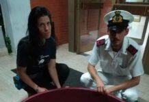 San Ferdinando, tartaruga marina soccorsa dopo ingestione di amo da pesca