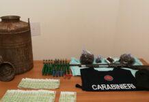 Rinvenute armi, munizioni e droga nel reggino