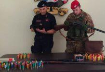 Taurianova- nascondeva fucili e munizioni sotto materasso in camera da letto. Arrestato 63enne