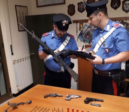 Arrestato 46enne per detenzione abusiva di armi clandestine e ricettazione