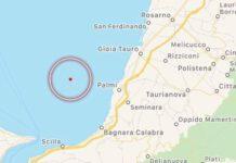 Scossa di terremoto in Calabria