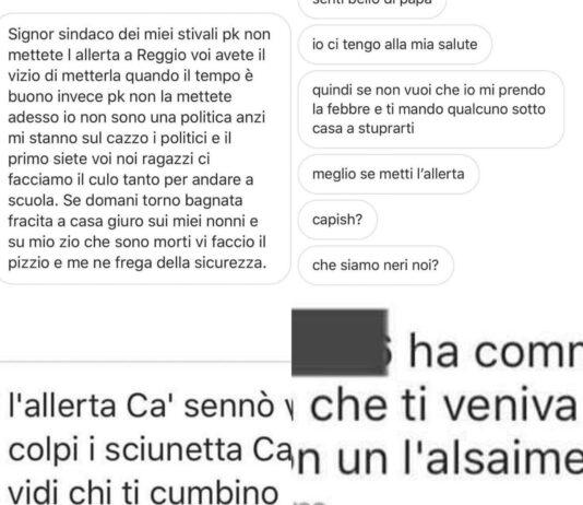 Sindaco Falcomatà insultato e minacciato da studenti di chiudere scuole per maltempo
