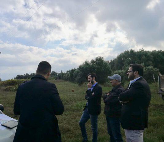 Palmi, sopralluogo sul sito del nuovo ospedale della Piana