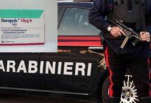Antidolorifici e narcotici come droga, 5 arresti