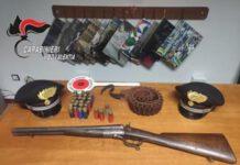 Rinvenuto fucile senza matricola in fienile