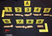 Sequestrati nove ordigni, due persone denunciate