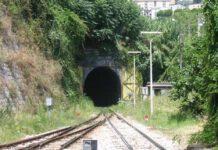 Treno investe estintore su binari