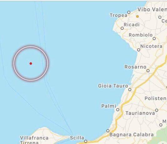Scossa di terremoto in Calabria