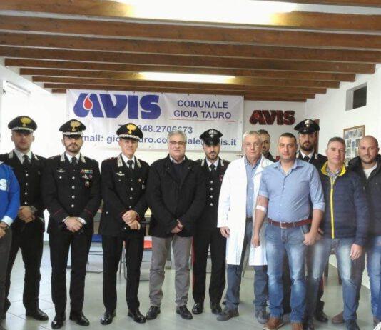 Gioia Tauro, carabinieri donano sangue