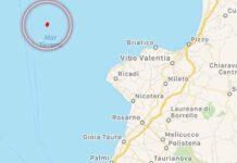 Scossa di terremoto Calabria