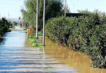 Esondato fiume, evacuate famiglie