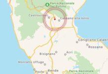 Scossa di terremoto in Calabria