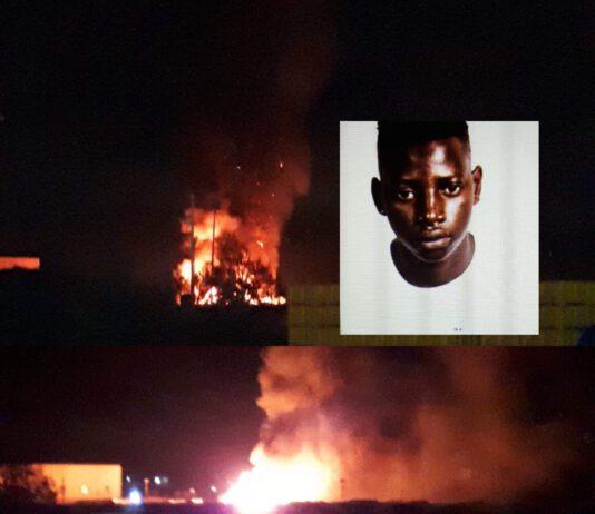 Gioia Tauro “La città futura” su incendio tendopoli: “Ennesima vittima di uno Stato che fa finta di nulla”