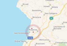 Scossa di terremoto nella Piana, epicentro San Ferdinando