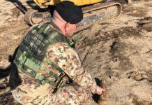 Trovato Ordigno bellico inesploso