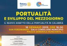 San Ferdinando, convegno Portualità e sviluppo del Mezzogiorno – Il nuovo assetto della Portualità in Calabria”