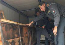 Arrestato corriere delle droga, sequestrati 154kg di hascisc e marijuana