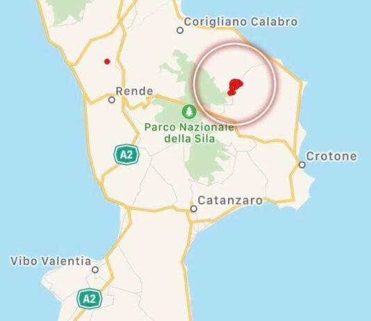 Due scosse di terremoto nella notte in Calabria