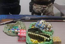 Fucili e munizioni trovati in sottotetto, un arresto