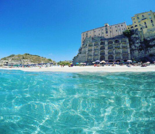 La spiaggia di Tropea tra le spiagge più belle d’Italia