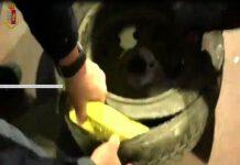 Nel furgone con 53kg di cocaina, arrestato