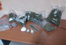 Arrestato 25enne sorpreso con circa 1,5 kg di cannabis
