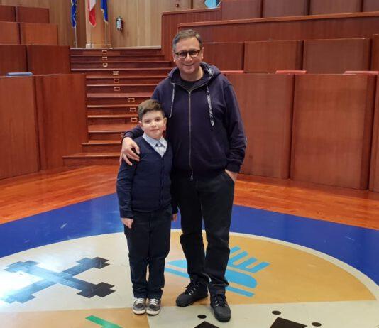 Il Garante Marziale incontra scolaro di Palmi