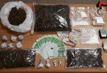 Un arresto per detenzione ai fini di spaccio di sostanza stupefacente