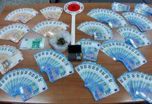 Trovato con cinquemila euro in banconote false ed hascisc, arrestato