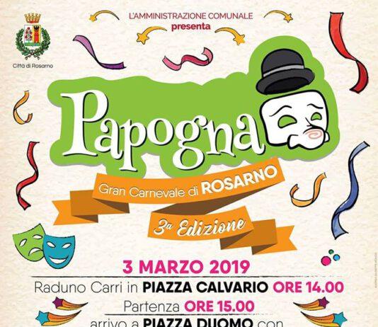 Domenica 3 Marzo III edizione del Gran Carnevale di Rosarno
