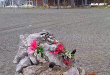 Statua della Madonnina distrutta da vandali