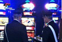Carabinieri controllo contrasto e prevenzione ludopatia, multe per 34mila euro
