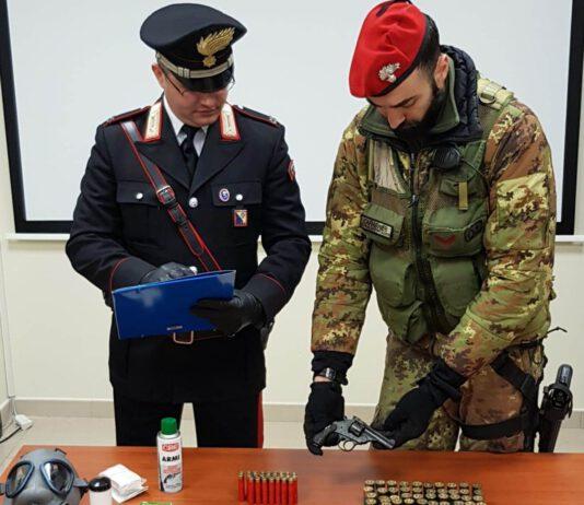Detenzione abusiva di armi e munizioni, un arresto
