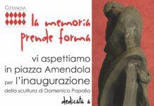 Cittanova: domenica l’inaugurazione del Monumento dedicato alle Vittime innocenti di mafia