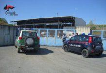 Sequestrata ditta di autodemolizioni