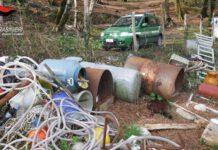 Scoperta discarica abusiva a San Giorgio Morgeto