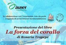 Domenica 7 aprile Rosaria Tropepe all’Auser Taurianova per promuovere il suo viaggio letterario