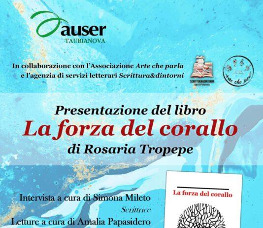 Domenica 7 aprile Rosaria Tropepe all’Auser Taurianova per promuovere il suo viaggio letterario