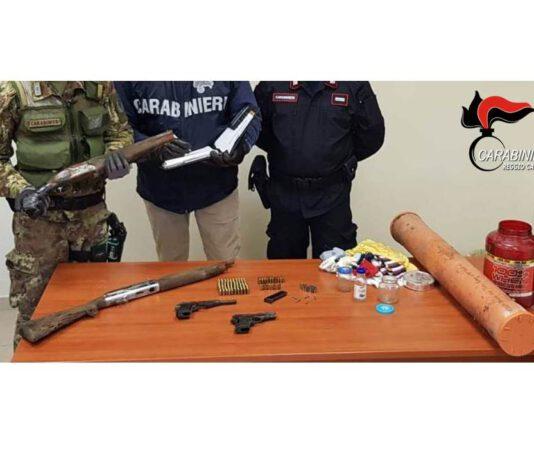 Un arresto per ricettazione e detenzione di armi clandestine