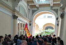 Presidio lavoratori davanti uffici Asp 5