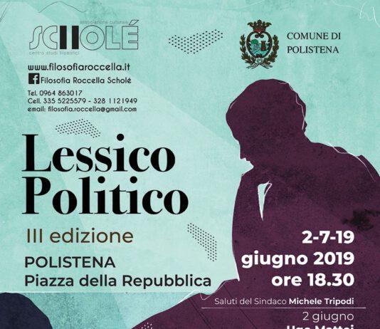 Beni comuni, Capitale, Lavoro: terza edizione di “Lessico politico” nel mese di giugno a Polistena