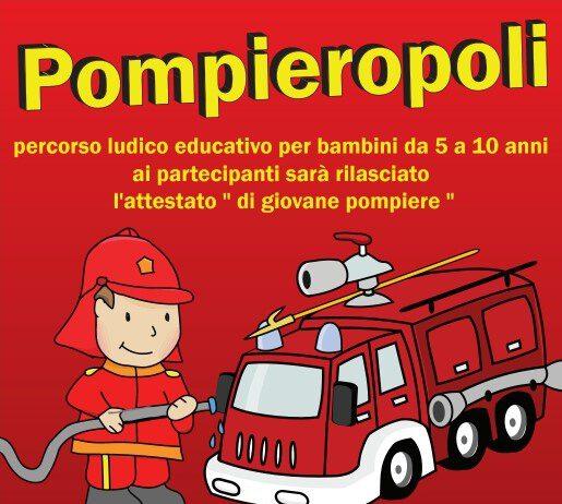 Rosarno, domenica 5 maggio “Pompieropoli” per tutti i bimbi