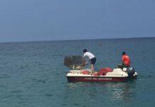Palmi, prende via operazione pulizia del mare grazie al servizio “spazzamento acque”