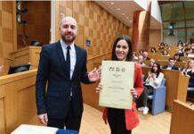 Alessia Gentile di Rosarno premiata alla Camera come studentessa meritevole