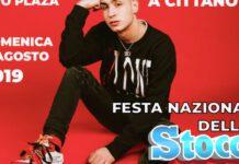 Capo Plaza per la Festa Nazionale dello Stocco a Cittanova