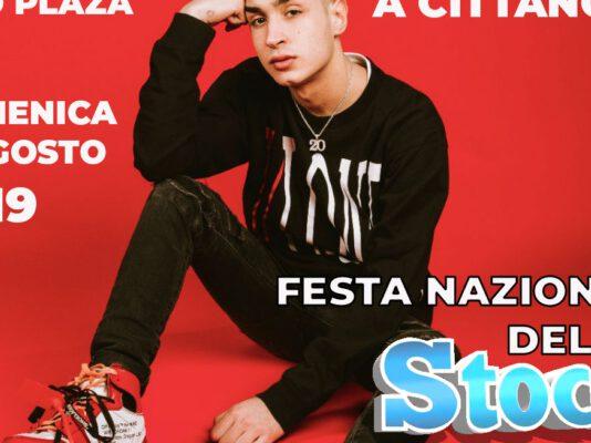 Capo Plaza per la Festa Nazionale dello Stocco a Cittanova