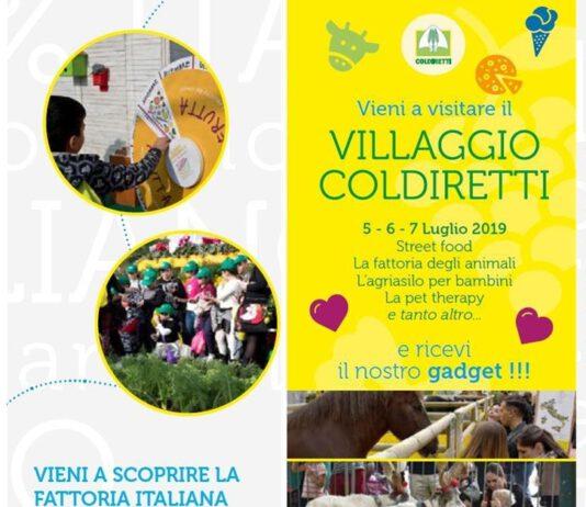 Coldiretti: i produttori calabresi al Villaggio Contadino di Coldiretti a Milano da venerdì 5 a domenica 7 luglio