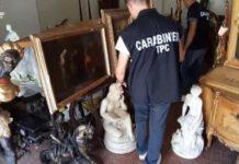 Ricettazione opere d’arte- 5 arresti