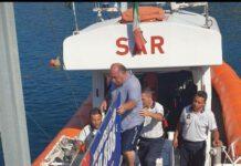 Affonda barca, salvati due adulti ed un bimbo