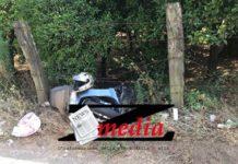 Incidente tra Amato e Taurianova- frontale tra scooter e auto